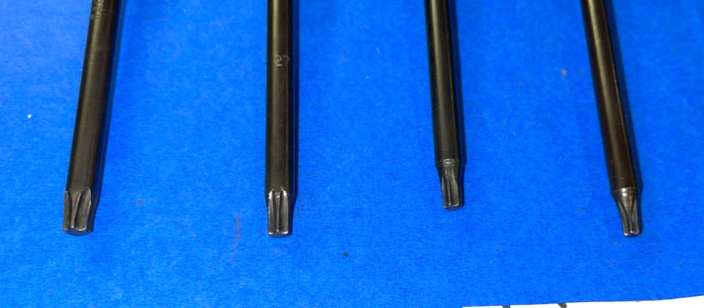 MATCO TOOLS 6 PIECE TORX SCREWDRIVER SET MAROON HANDLES