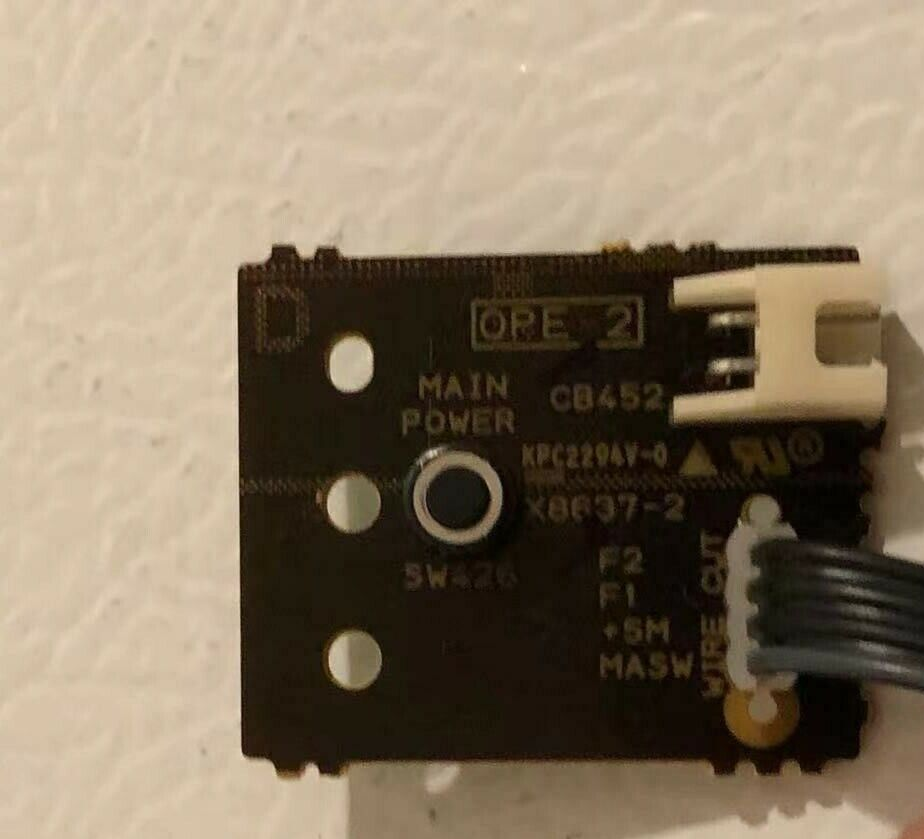 Yamaha RX-V661BL Receiver Front Control Board