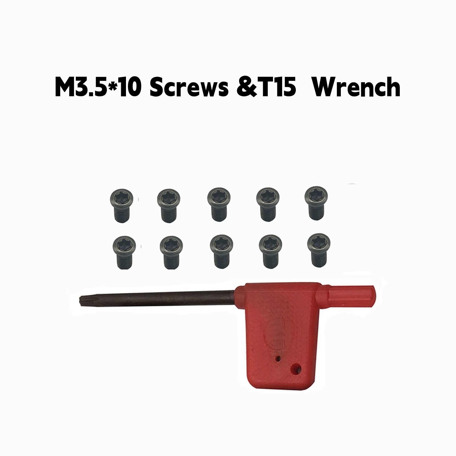 10pcs 16IR+ 16ER AG60 +10* screw Carbide Insert FOR Lathe Threading Tool SNR/SER