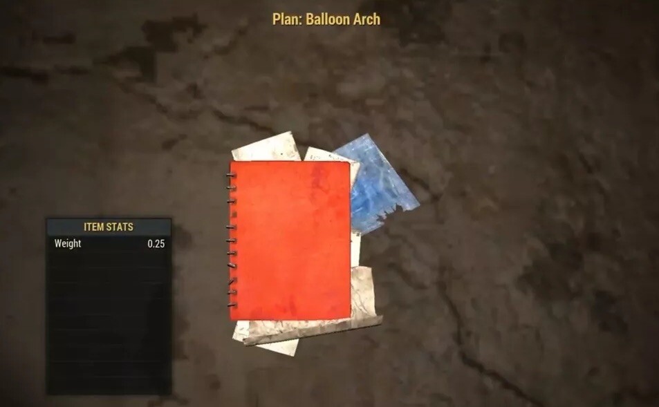 (Xbox) Balloon Arch Plan