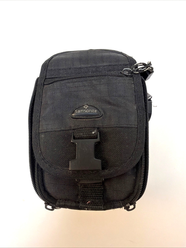 Samsonite Camera Bag Small 6x4in Black with Belt Loop
