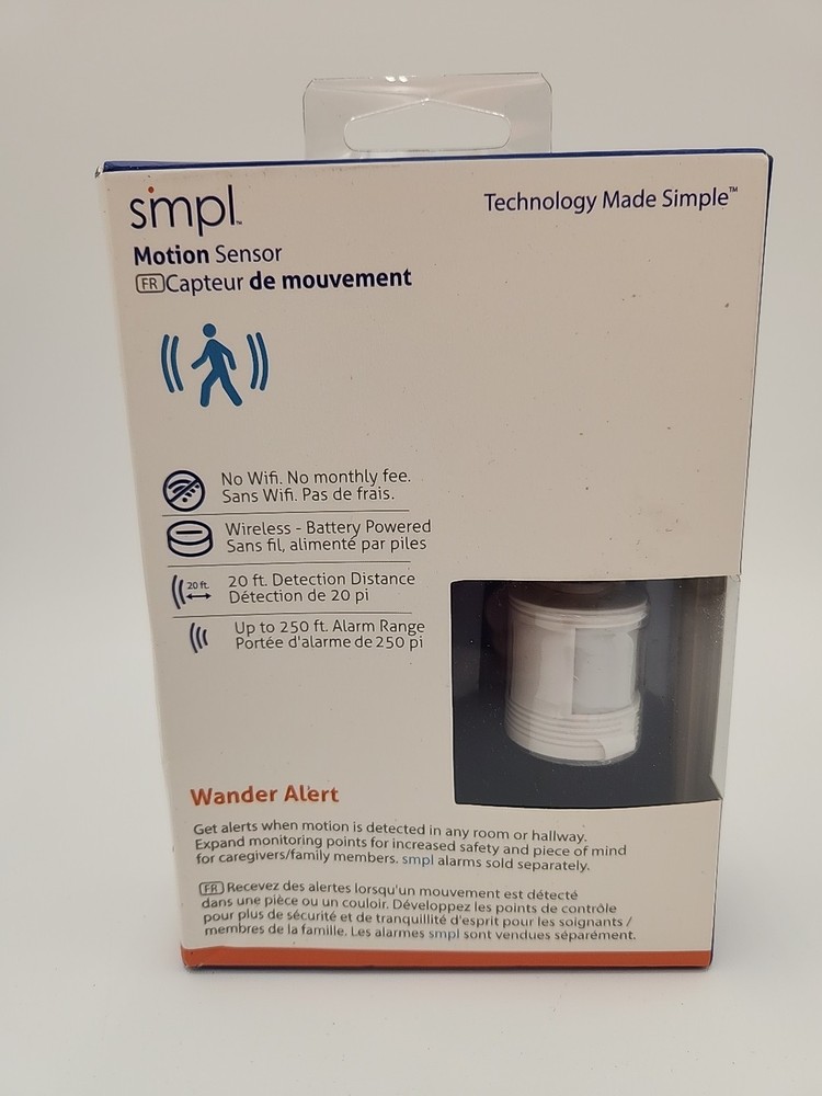 SMPL Wander Alert Add-On Motion Sensor
