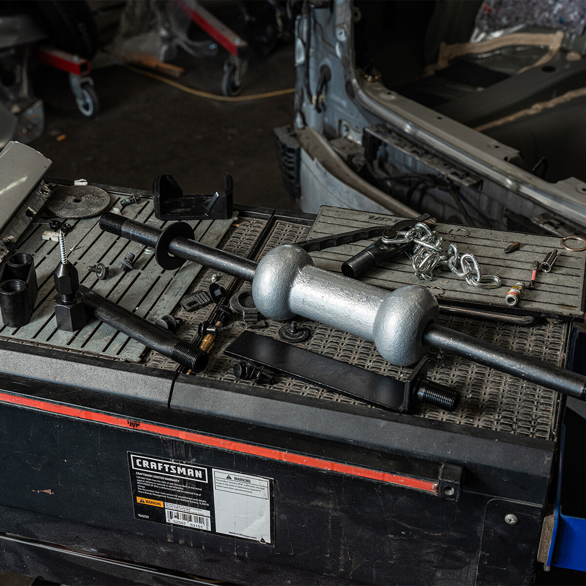 XtremepowerUS 13PC Heavy Duty Dent Puller w/10lbs Slide Hammer Auto Body Truck