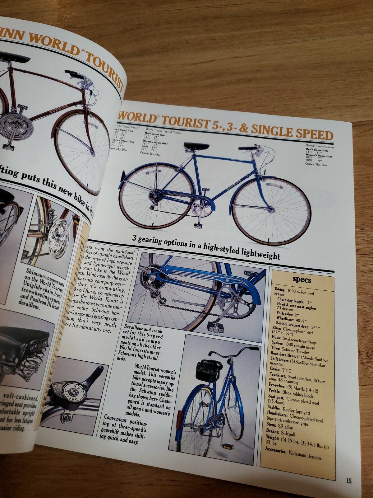 Vintage 1981 Schwinn Bicycle Catalog road BMX scrambler sting predator