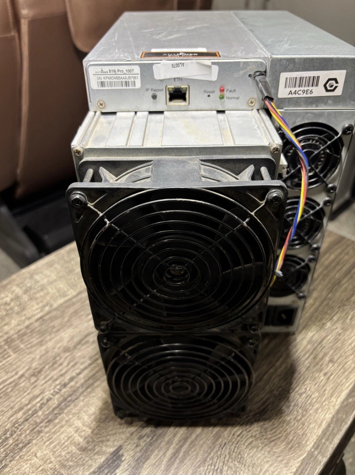 Bitmain Antminer S19j Pro 100th BTC ASIC Miner Bitcoin Vnish OS USA