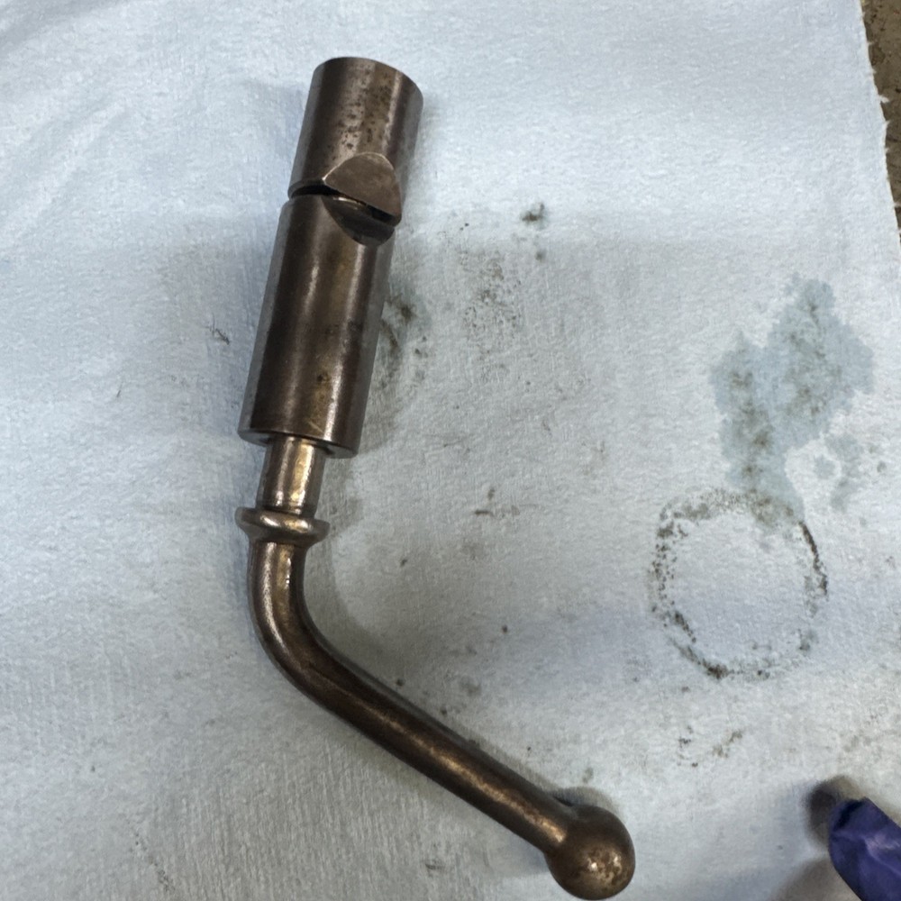 Vtg Walker turner drill press Headstock column lock handle