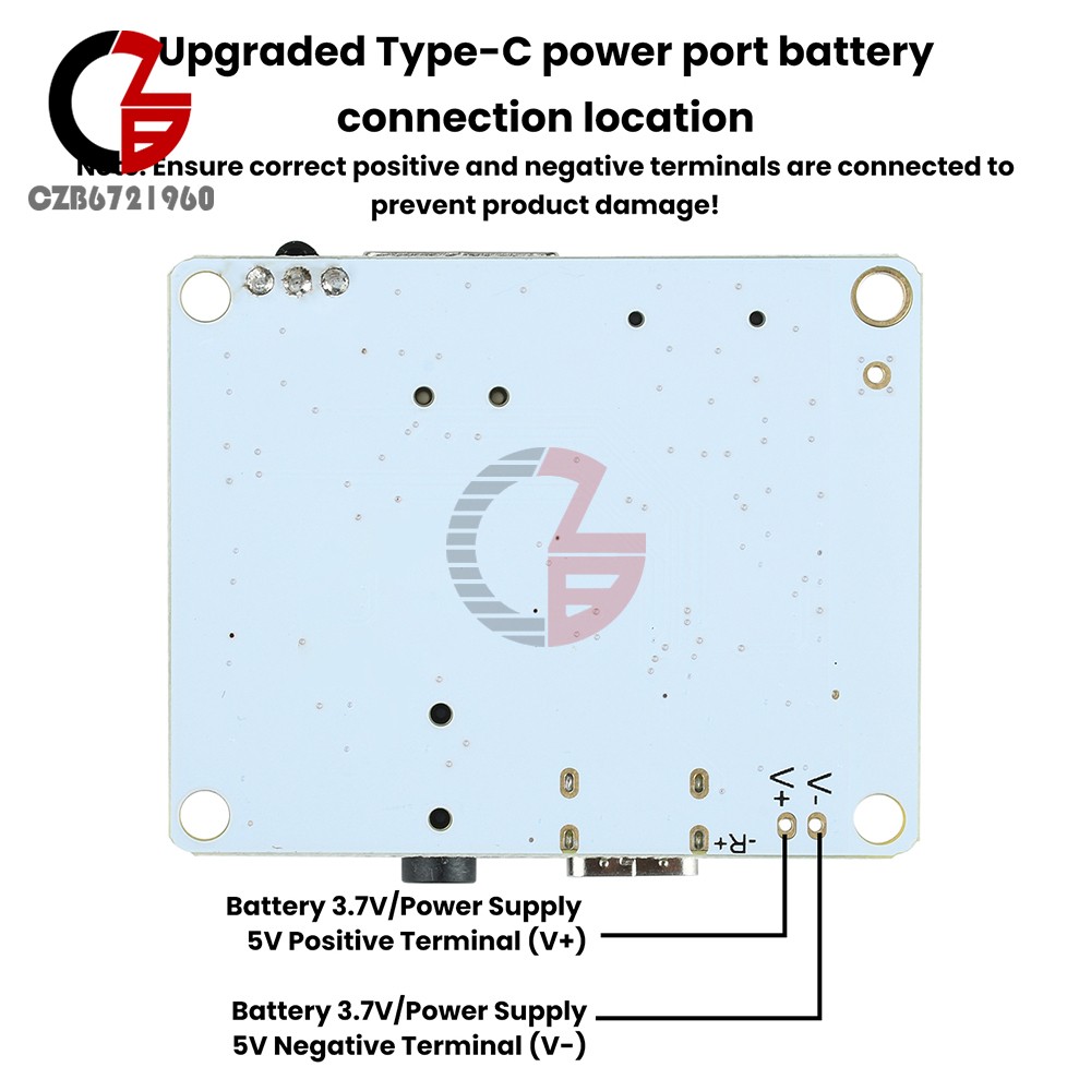 Audio Receiver Board Module Player Bluetooth 5.4 Lossless Decoder Module Type-C