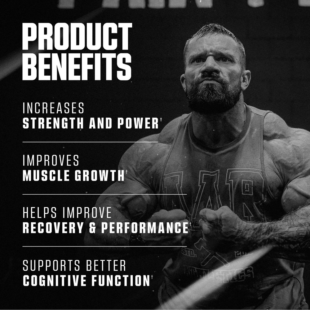 Axe & Sledge Basics Creatine | Unflavored, Enhances Strength & 50 Serving