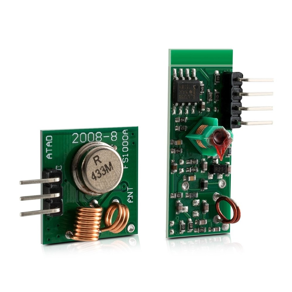 433 MHz Transmitter and Receiver Module Kit for Remote Control Raspberry Pi A...