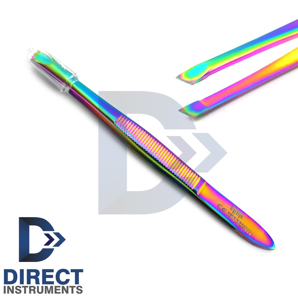 4pcs Slanted Tip Tweezer Multi Coded Best Precision Eyebrow EyeLash Tweezers Kit