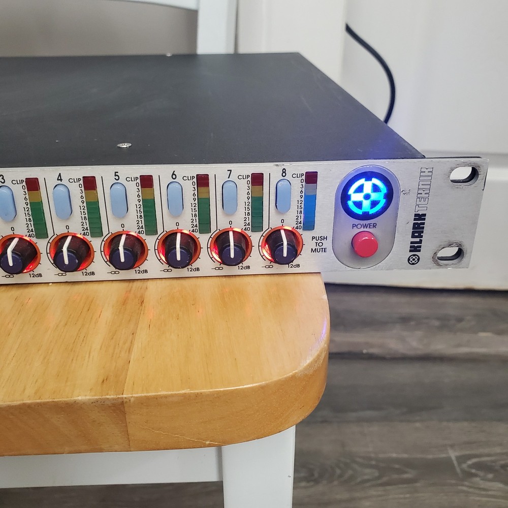 Klark Teknik Helix DN9848E System Controller 4 Inputs And 8 Outputs