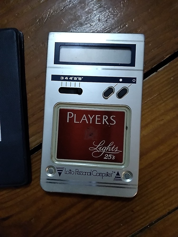 Players Lights 25 Lotto Personal Computer - Untested