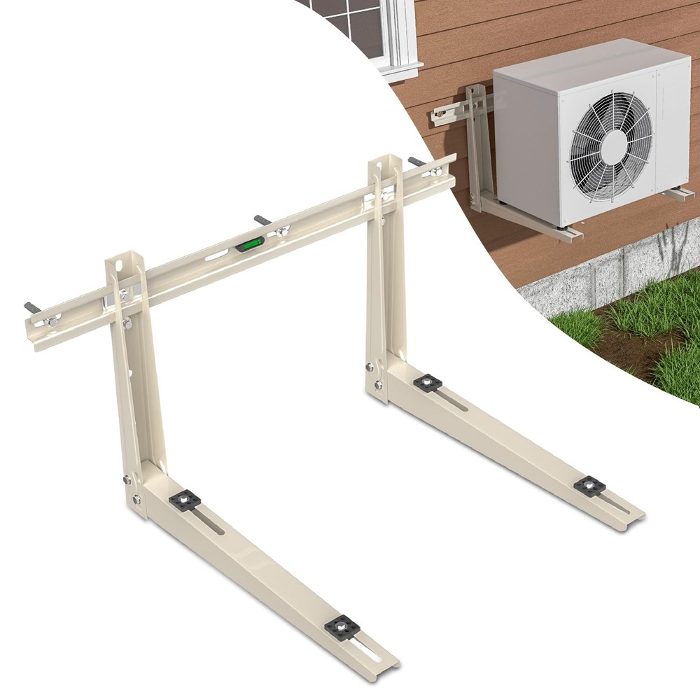Mini Split Wall Mounting Bracket: 9000-36000 BTU, With Horizontal Bar Model