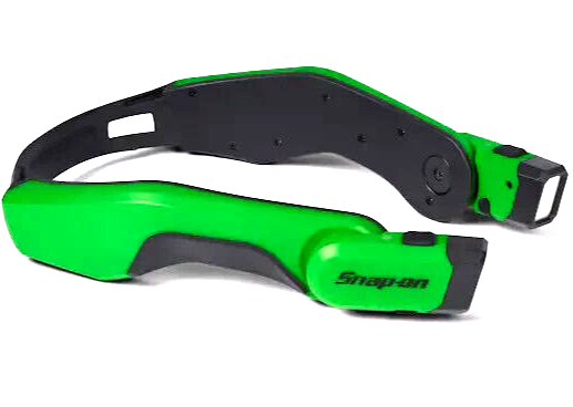 SNAP ON ECHDF042 G HIGH-TECH HEADLAMP LIGHT GREEN 450 LUMENS Rechargeable NEW