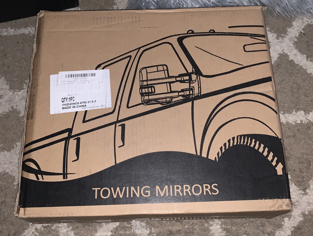 ECCPP ~ Towing Mirror Replacement ~ 02-08 ~ Ford Econoline Van ~E150-E550~ Left