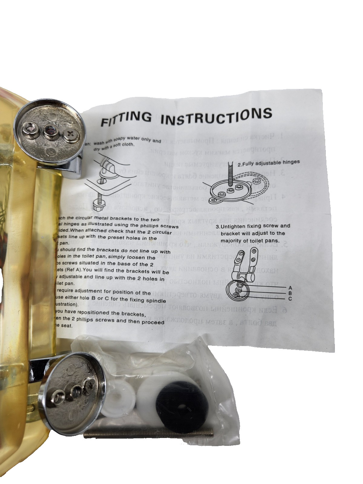 Polyresin Toilet Seat