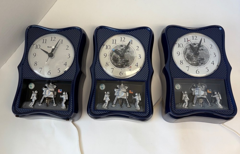 Apollo Clock Mastercrafters Space Clock “fully loaded” version model A-11