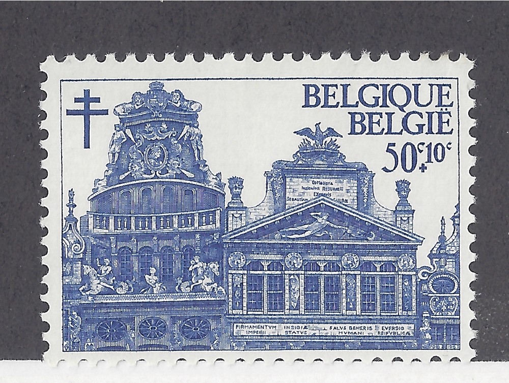 BELGIUM # B784 MNH small glue smooth