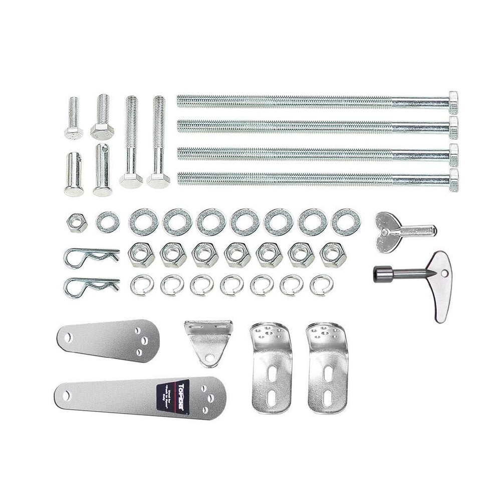 Mounting Bracket and Release Key Set for Swing Gate Opener Hardware Fasteners