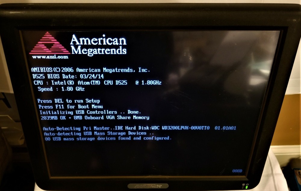 Partner Tech Model SP-800 Pos Touchscreen Bar Restaurant Terminal