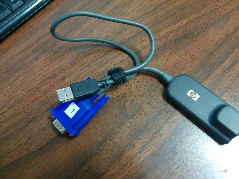 Original HP 520-341-002 KVM USB Interface Adapter Cable
