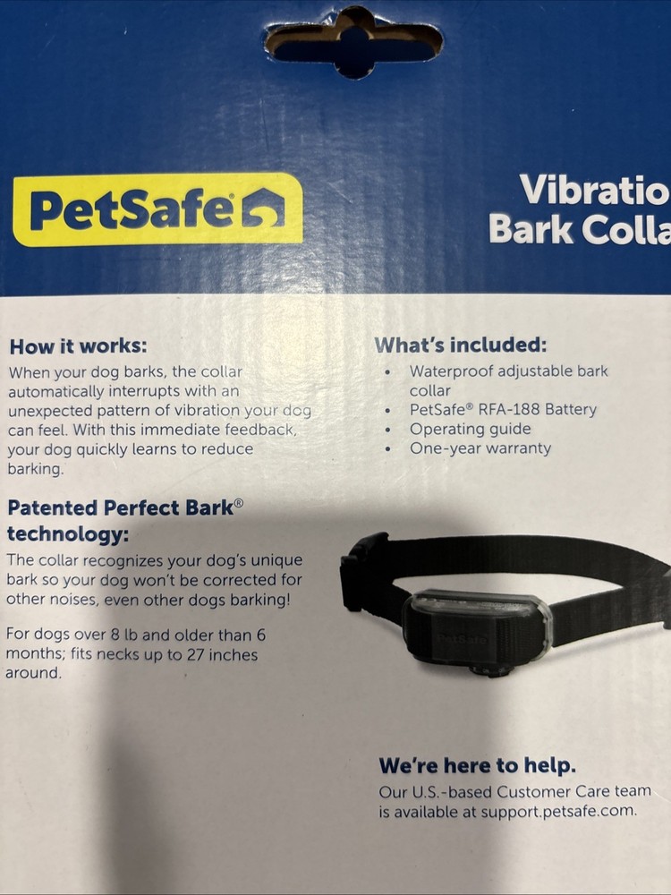 PetSafe Vibration Bark Collar, NIB