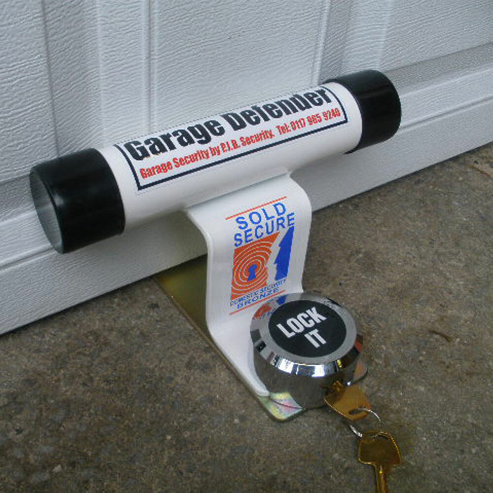 PJB Garage Defender Master White With Lock (PJB321)