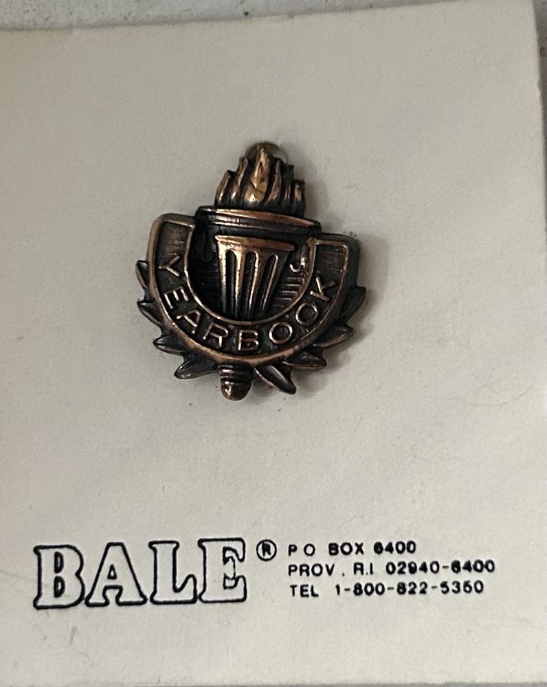 Bale Yearbook High School Pin 2000