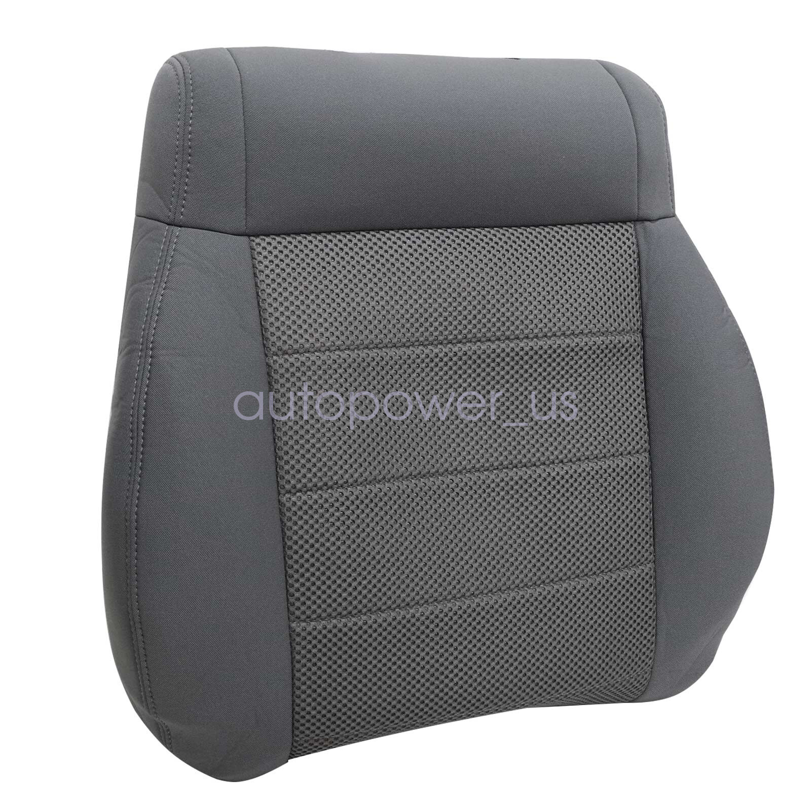 For 2008-2010 Jeep Wrangler Sahara Rubicon Front Cloth Seat Cover & Foam Cushion