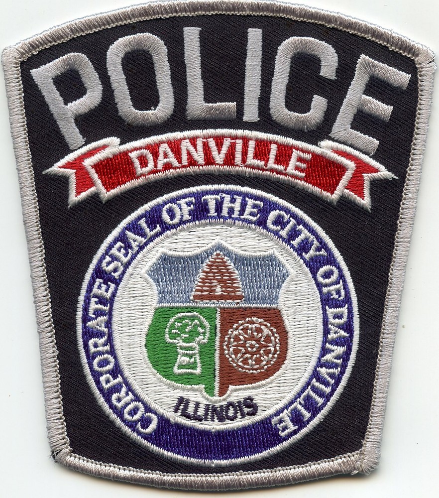 DANVILLE ILLINOIS IL POLICE PATCH
