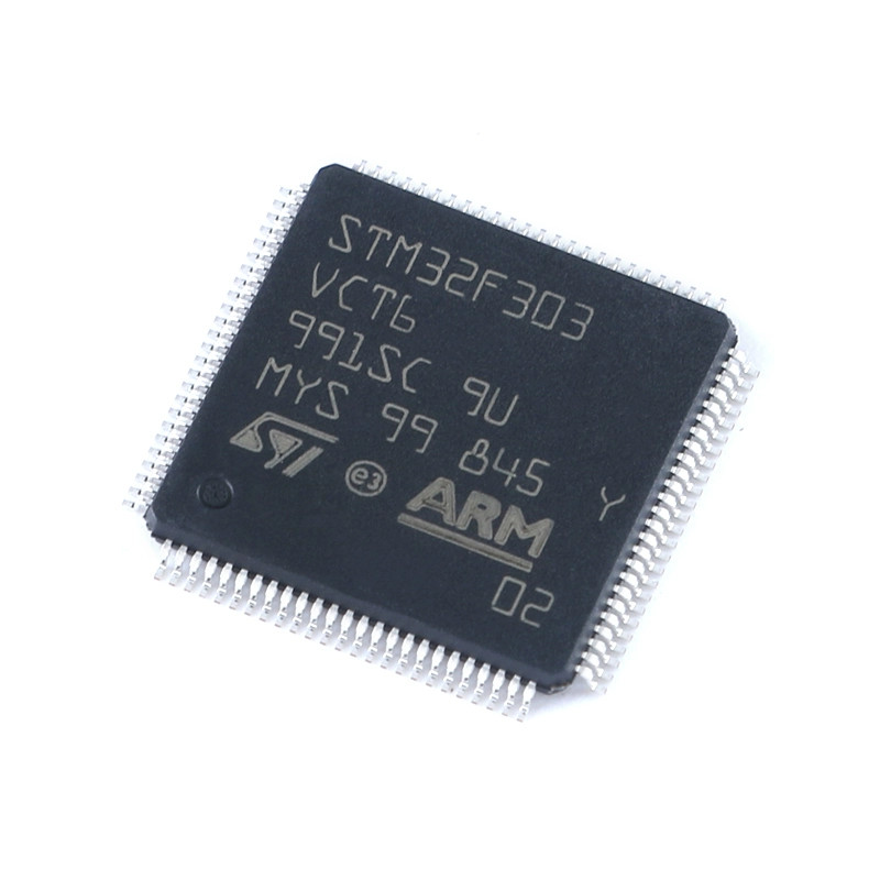 5PCS STM32F303VCT6 LQFP-100 ARM 32-bit microcontroller-MCU