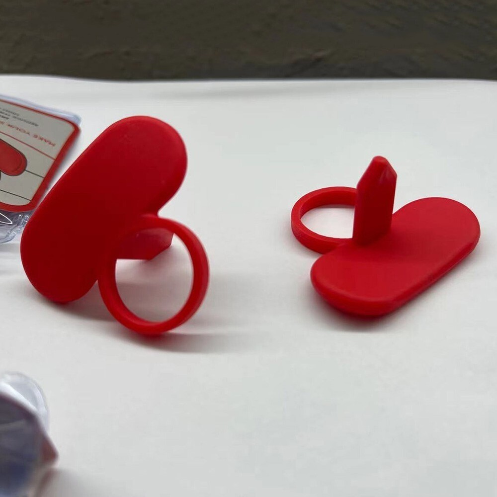 New Target Ring Billiard Training 1Pcs Aiming Bracelet Plastic Red