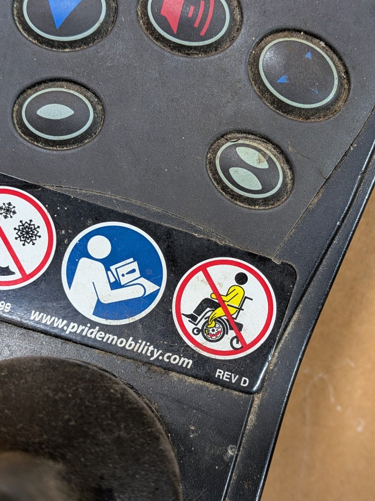 Pride Mobility Quantum Jazzy CTLDC1560 NE+ Plus 6 Key Switch Joystick Controller