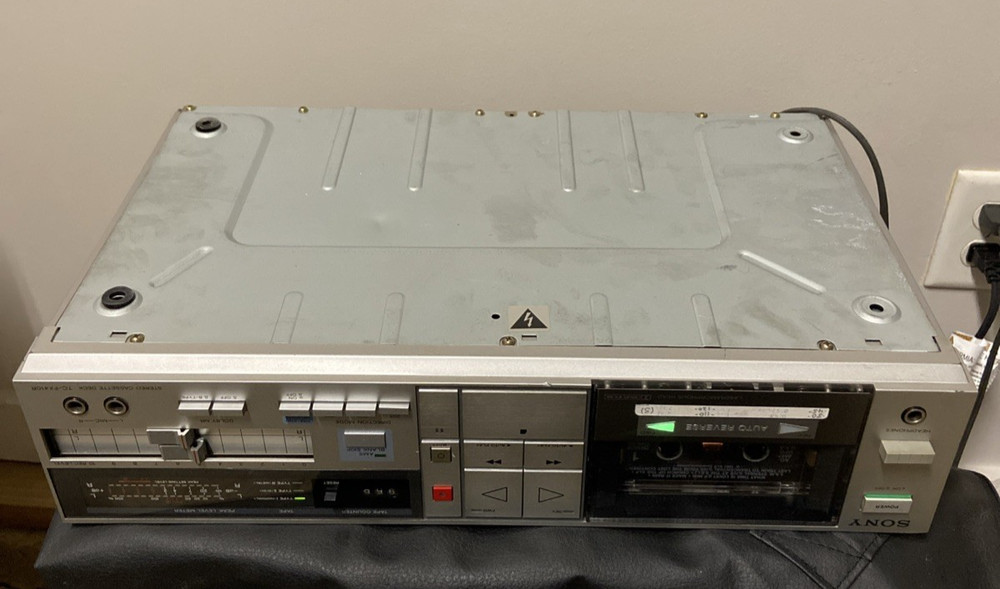Sony Stereo Cassette Deck TC-FX410R Tested Read Description