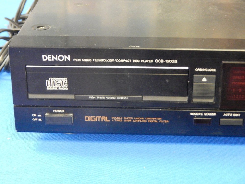 Denon DCD W1500 II CD Player, Missing Remote