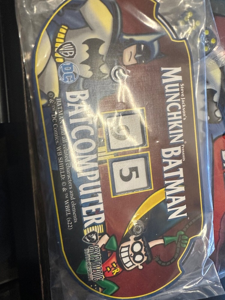 Munchkin Batman Kickstarter Edition Promos
