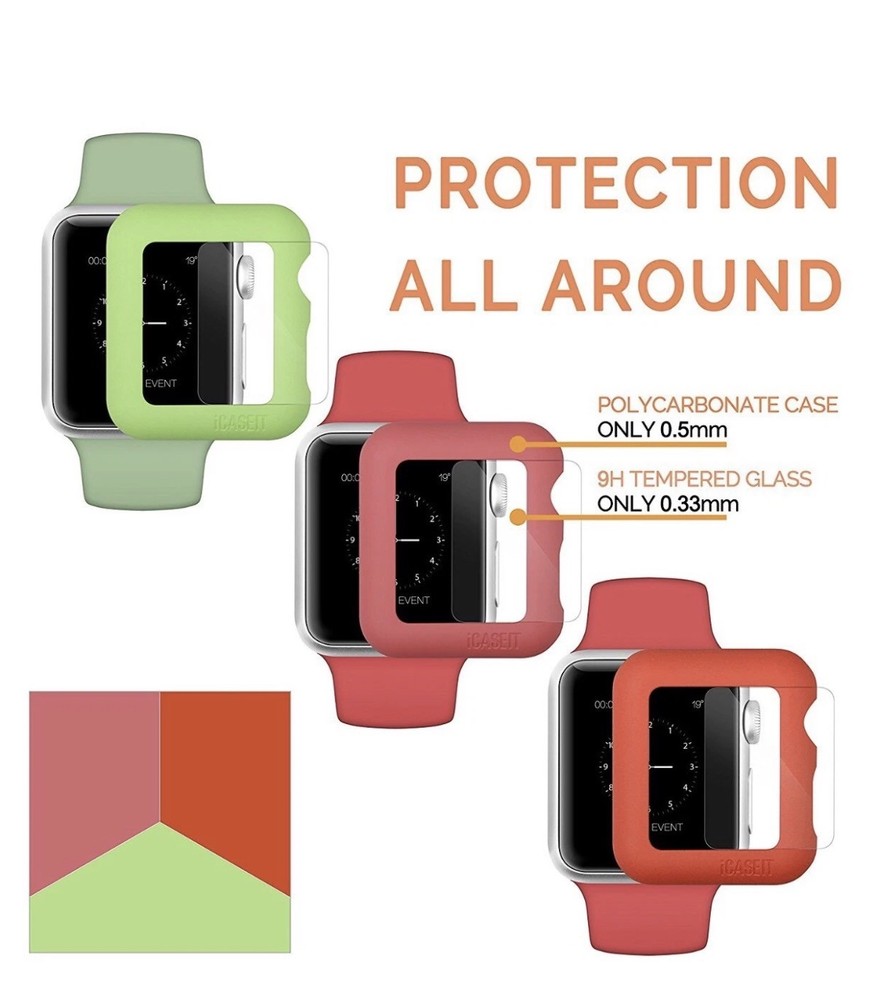 Apple Watch Case And Glass 42mm