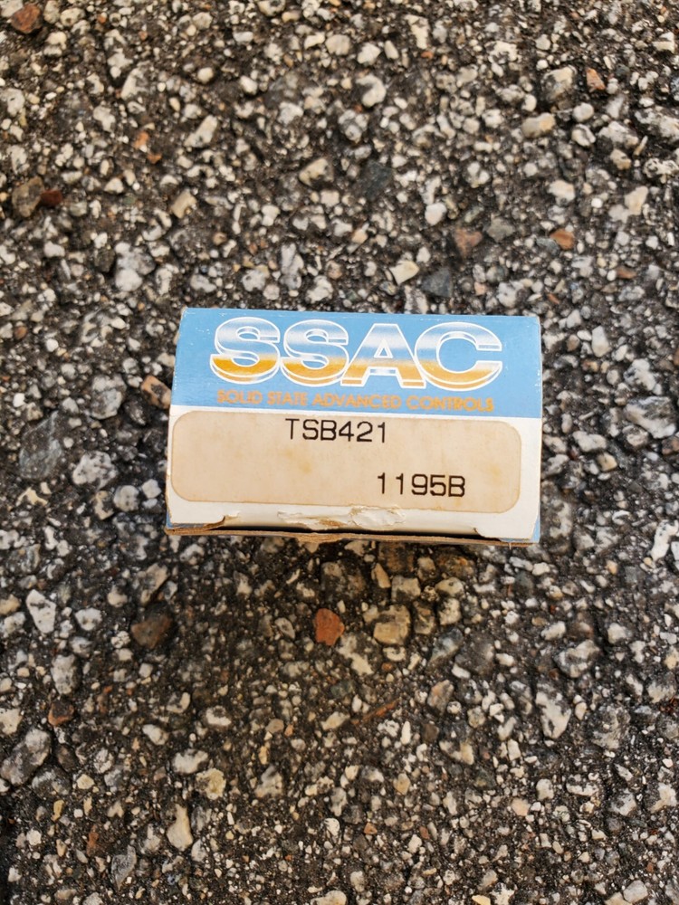 SSAC TSB421 SOLID-STATE TIMING MODULE RELAY