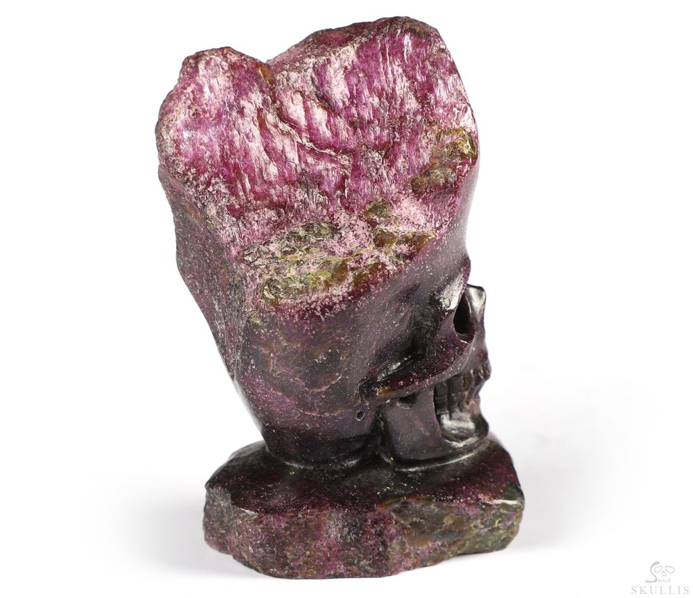 2.9" Stichtite Carved Crystal Skull, Realistic