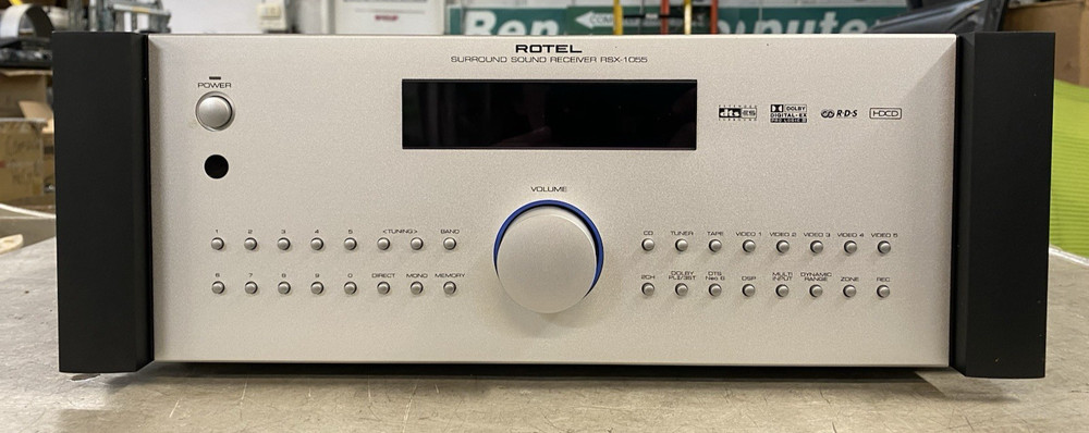 Rotel RSX-1055 Surround Sound A/V Receiver - SHOWN WORKING