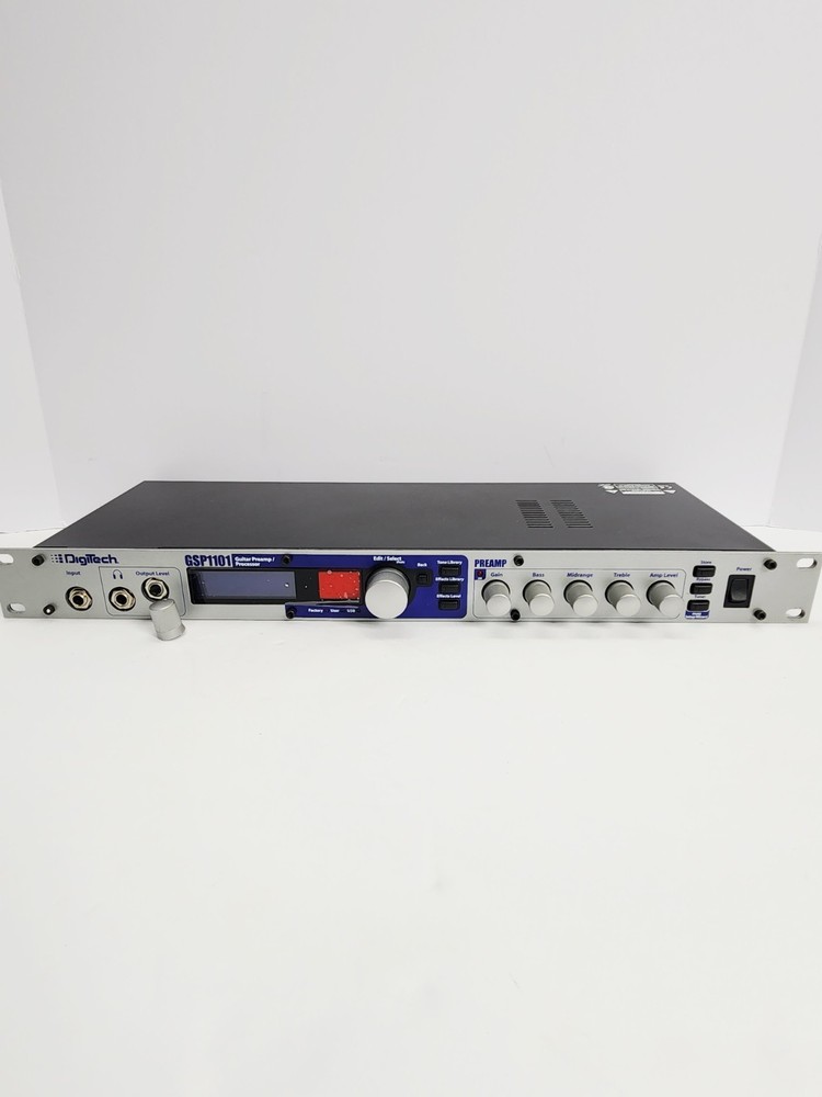 Digitech GSP1101 Multi-Effects Processor with Control 2 Foot Controller Pro Gear