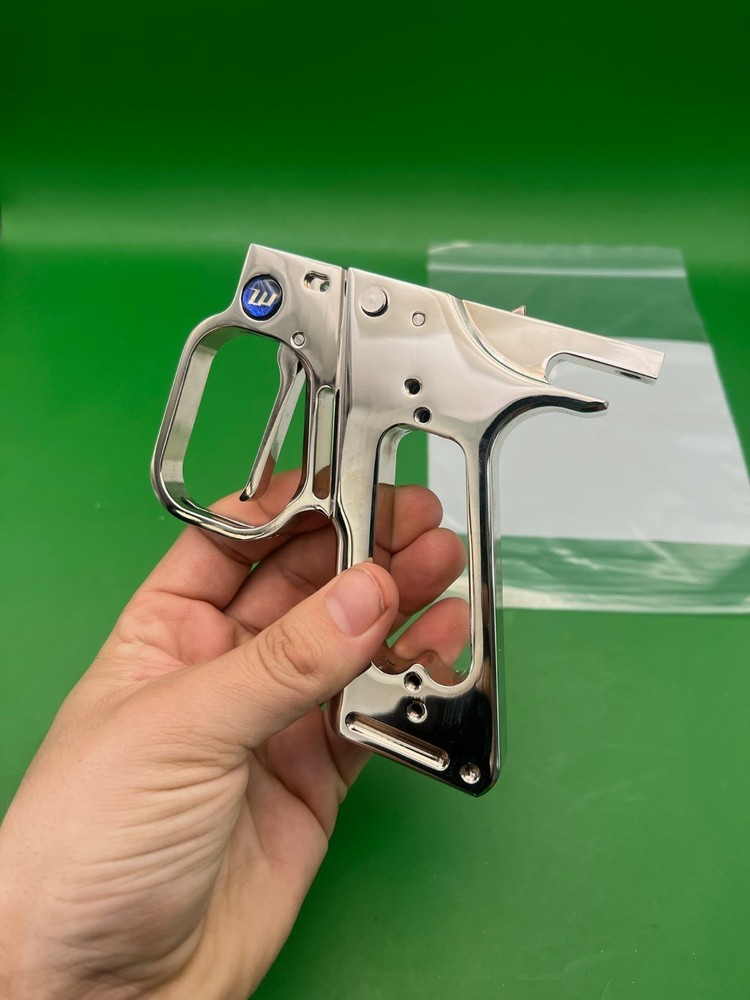 WGP Autococker Hinge Paintball Marker Frame -Silver