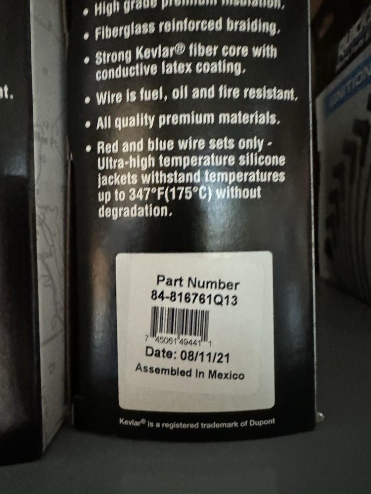 Mercruiser ignition wire set # 84-816608q13