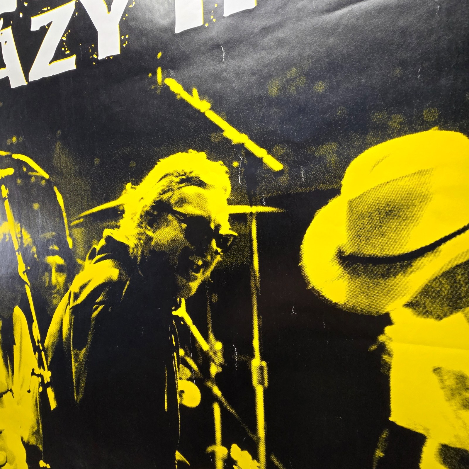 3 VTG Rock & Roll POSTERS - Bob Dylan, Neil Young, Jimi Hendrix - 53" x 38" EACH