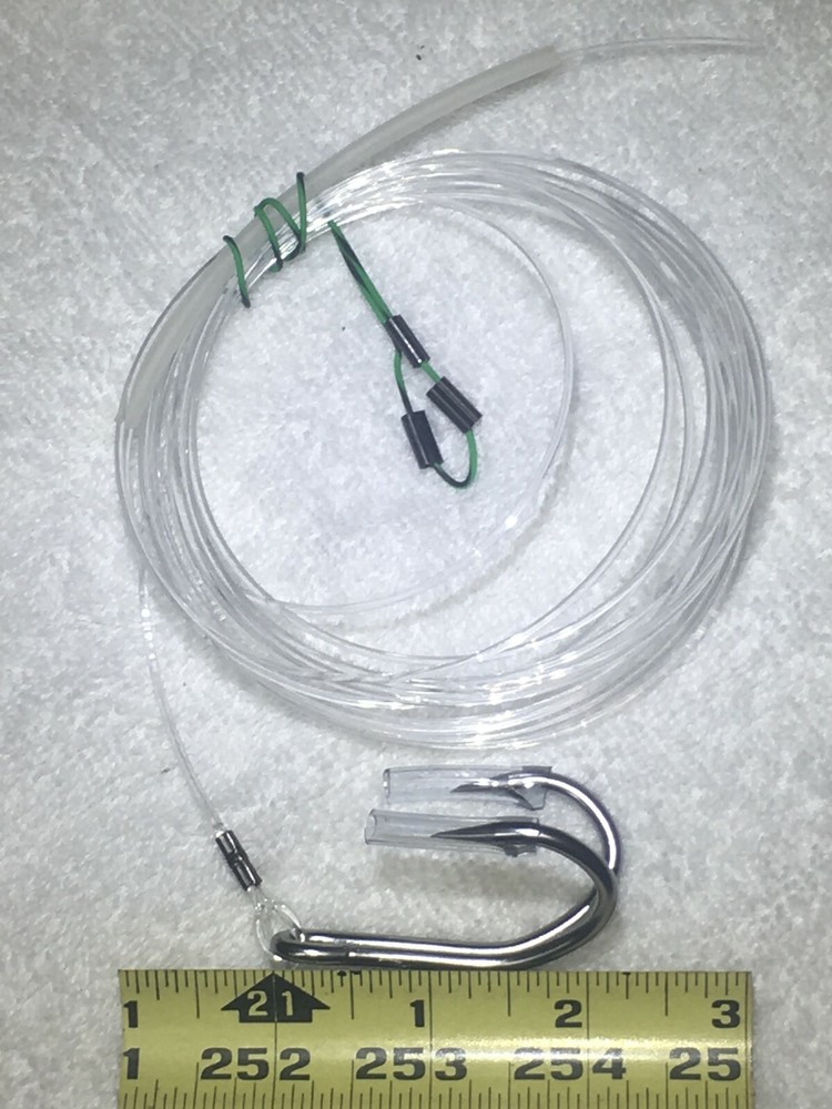 5 inch Lure Double Hook Rig (Korean Hook)