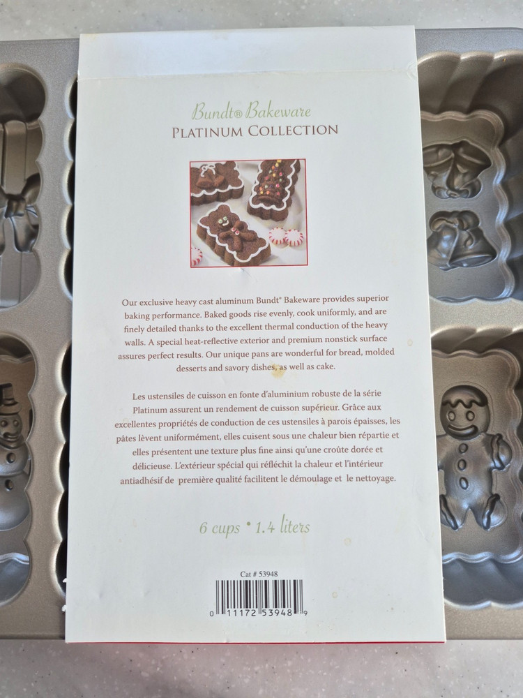 Nordic Ware Holiday Mini Loaf Pan