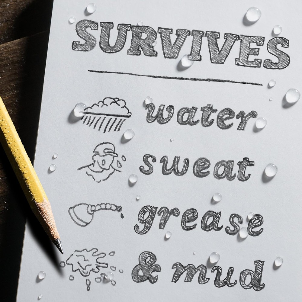 Rite in Rain Notebook 3.5x5 Weatherproof Black 754