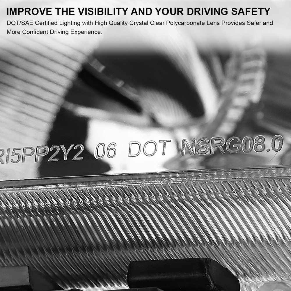 Fits 2008-2013 Rogue 2014-2015 Rogue Select Headlight Lamp Driver Left Side