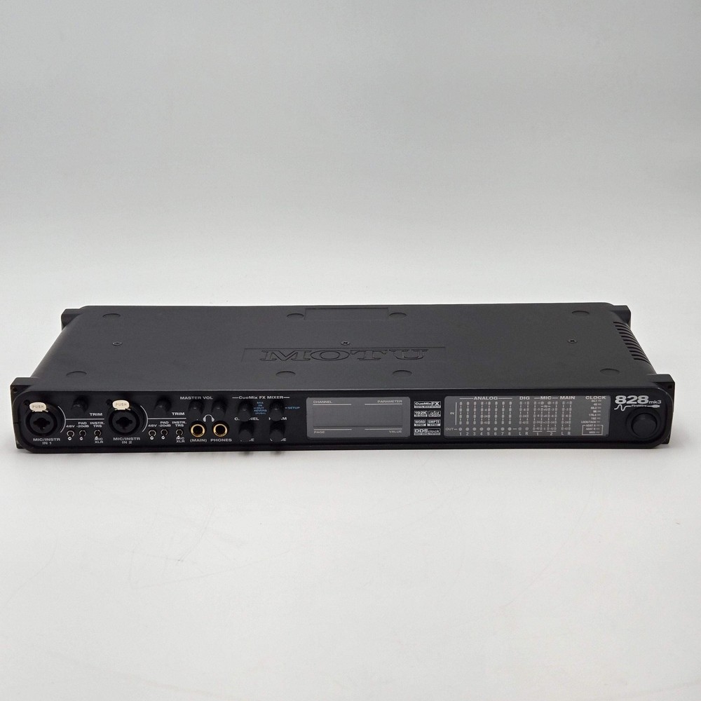 MOTU 828 Mk 3 Audio Interface - Untested