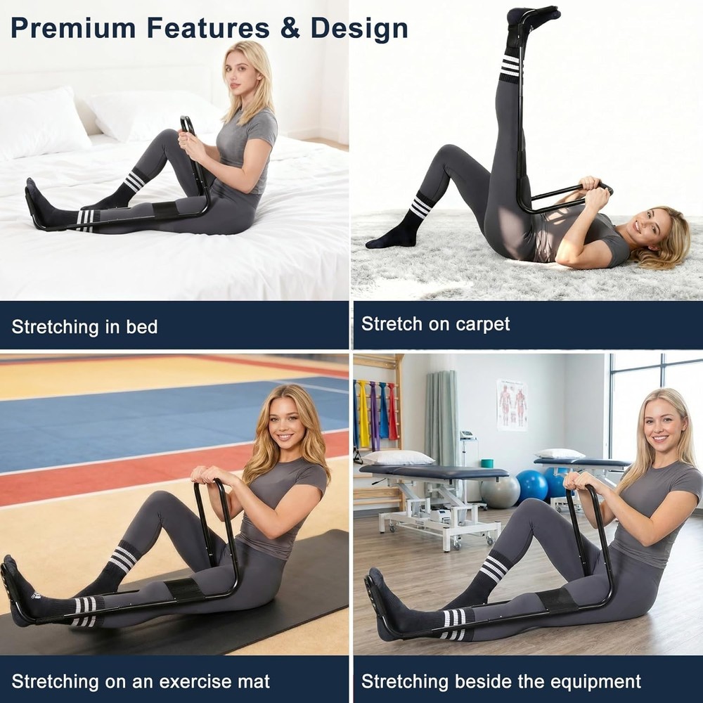 Knee Extension Device Hamstring Leg Stretcher Lower Body Flexibility Improves